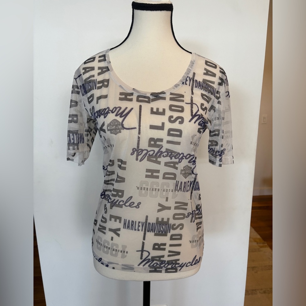 Harley Davidson Mesh Top Size L
